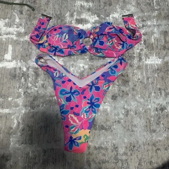 SHEIN bathing suits all top/bottoms size Small (8 in total) - Picture 8 of 10